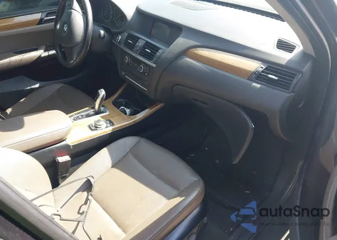 2011 BMW X3 xDrive28I z USA, uszkodzony, nr VIN 5UXWX5C57BL703217